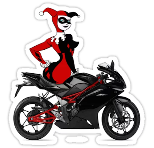 🚲 Стикер «Joker» для Telegram