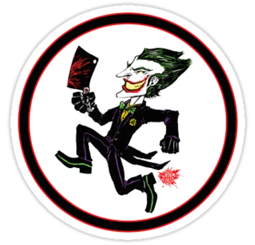 🏃 Стикер «Joker» для Telegram