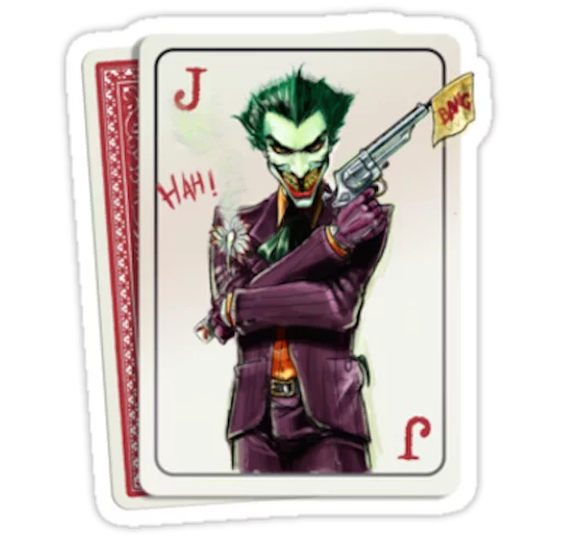 🃏 Стикер «Joker» для Telegram