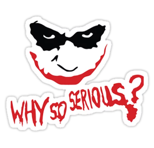 😃 Стикер «Joker» для Telegram