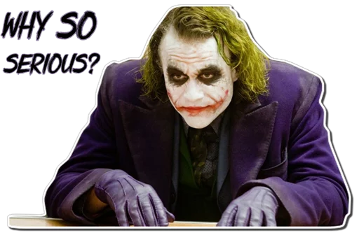 😕 Стикер «JOKER [รקร]» для Telegram