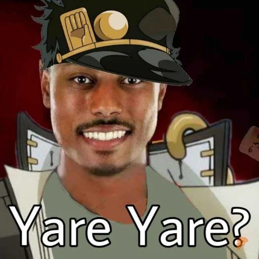 ❓ Стикер «jojo bruh colllllection ssss» для Telegram