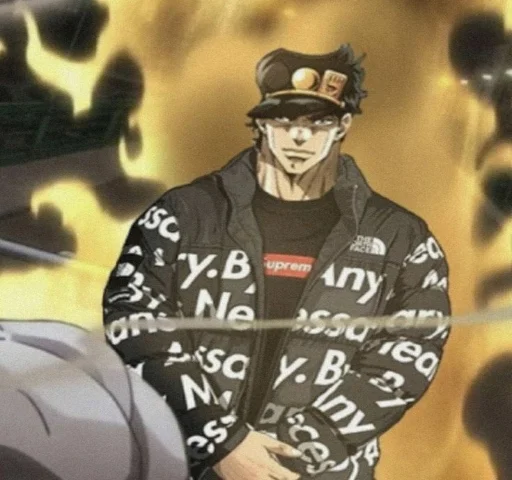 🤩 Стикер «jojo bruh colllllection ssss» для Telegram