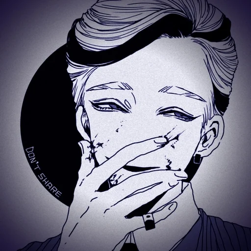 🫐 Стикер «Haitani Ran» для Telegram