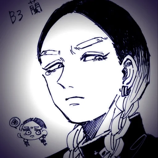 🫐 Стикер «Haitani Ran» для Telegram