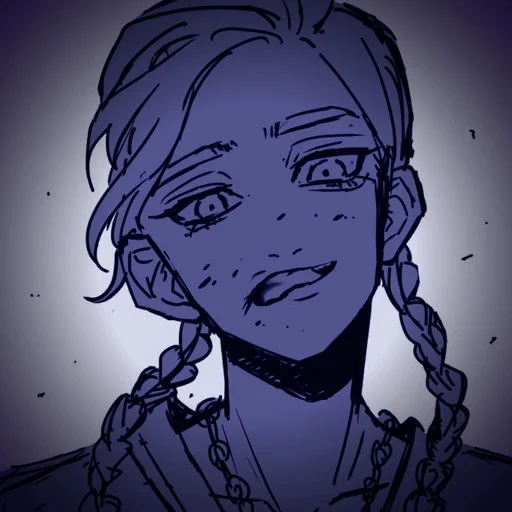 🫐 Стикер «Haitani Ran» для Telegram