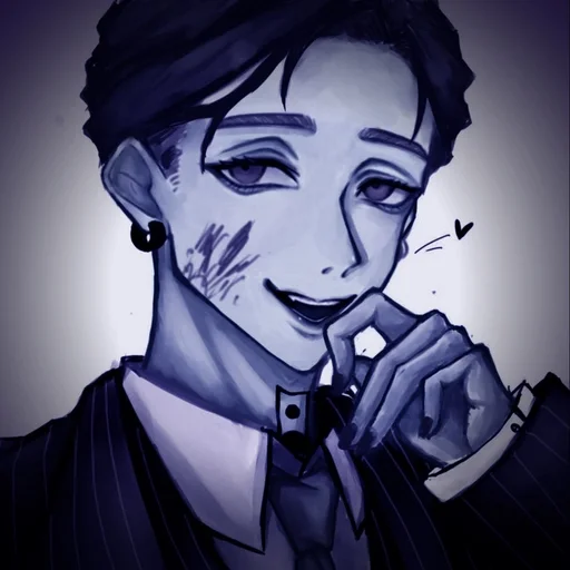 🫐 Стикер «Haitani Ran» для Telegram