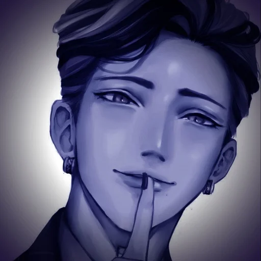 🫐 Стикер «Haitani Ran» для Telegram