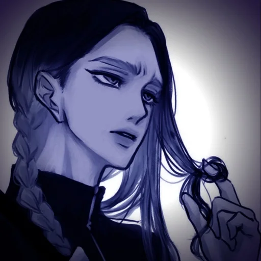 🫐 Стикер «Haitani Ran» для Telegram