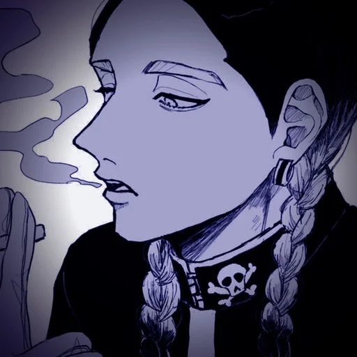 🫐 Стикер «Haitani Ran» для Telegram