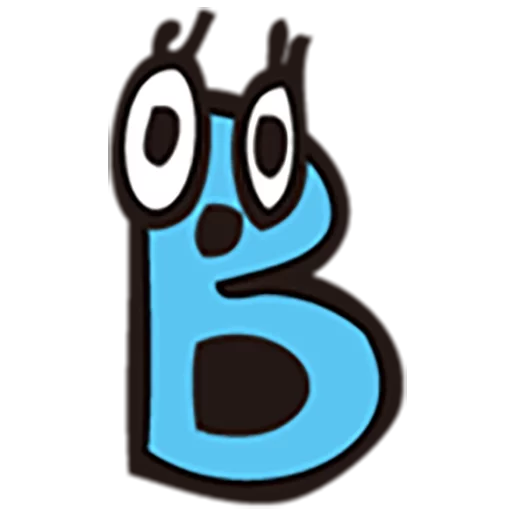 😳 Стикер «Jolly alphabets [SeRaMo.iR]» для Telegram