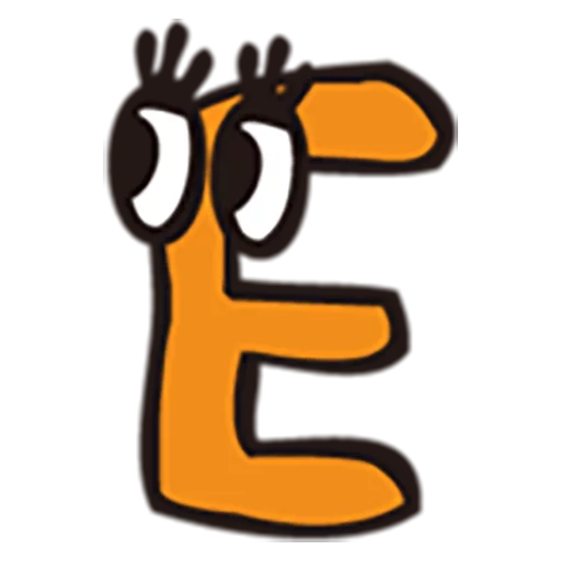 😒 Стикер «Jolly alphabets [SeRaMo.iR]» для Telegram