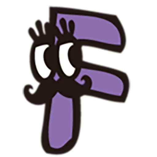 😕 Стикер «Jolly alphabets [SeRaMo.iR]» для Telegram