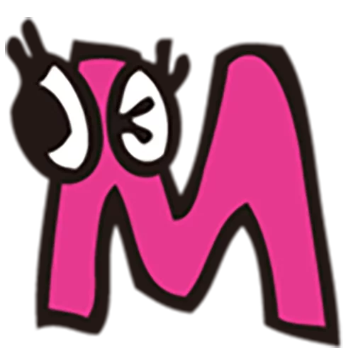 😌 Стикер «Jolly alphabets [SeRaMo.iR]» для Telegram