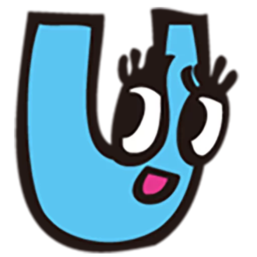😳 Стикер «Jolly alphabets [SeRaMo.iR]» для Telegram