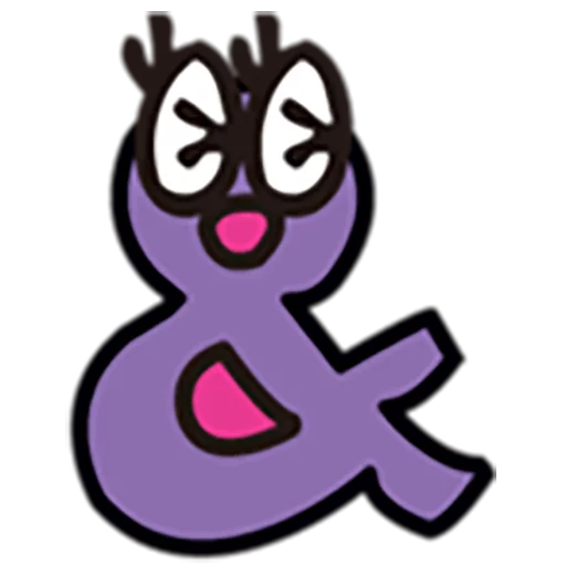 😊 Стикер «Jolly alphabets [SeRaMo.iR]» для Telegram