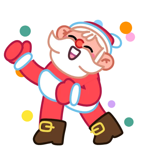 👍 Стикер «Jolly Santa» для Telegram
