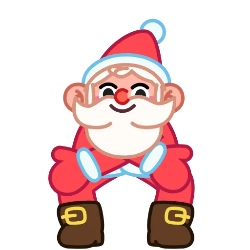 🎁 Стикер «Jolly Santa» для Telegram