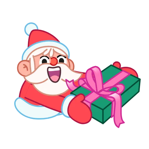 🎁 Стикер «Jolly Santa» для Telegram