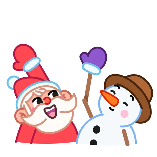 😄 Стикер «Jolly Santa» для Telegram