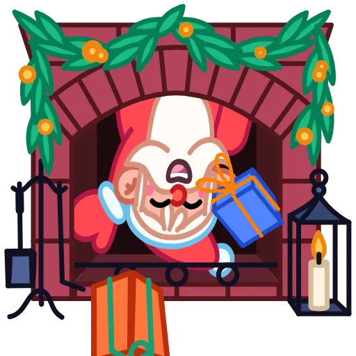 👋 Стикер «Jolly Santa» для Telegram