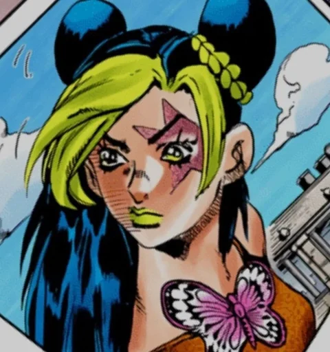 🧶 Стикер «Jolyne Kujo» для Telegram