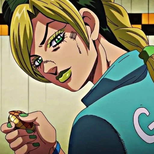 🧶 Стикер «Jolyne Kujo» для Telegram