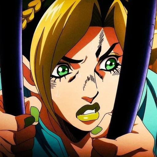 🧶 Стикер «Jolyne Kujo» для Telegram