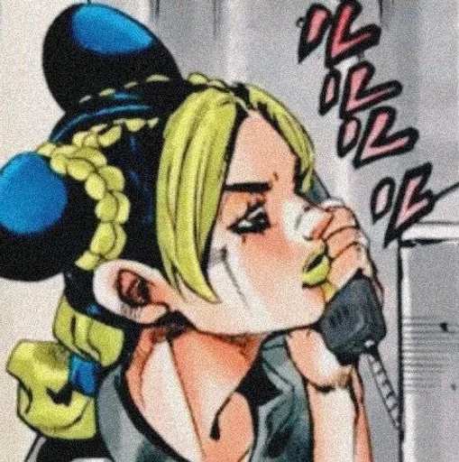 🧶 Стикер «Jolyne Kujo» для Telegram
