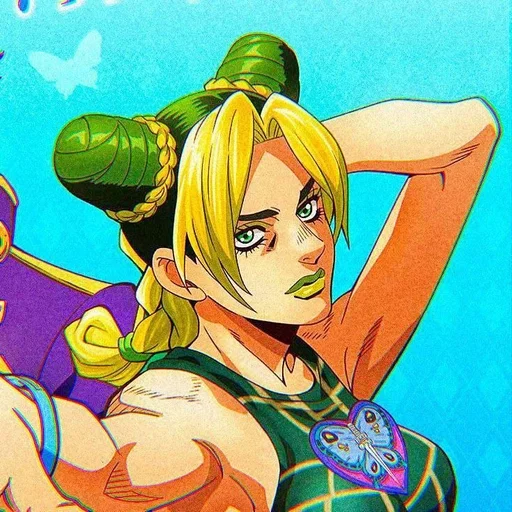 🧶 Стикер «Jolyne Kujo» для Telegram