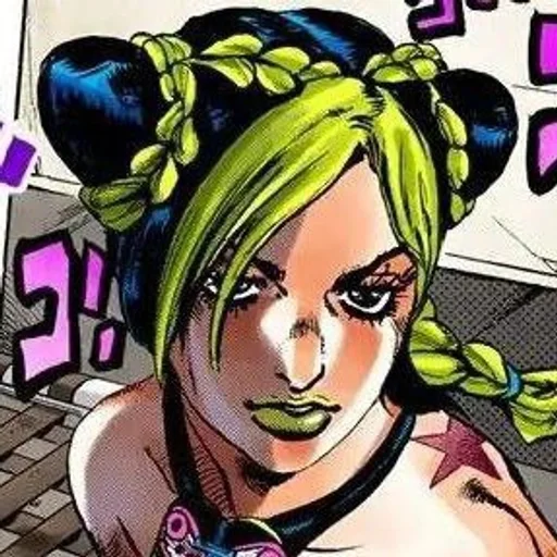 🧶 Стикер «Jolyne Kujo» для Telegram