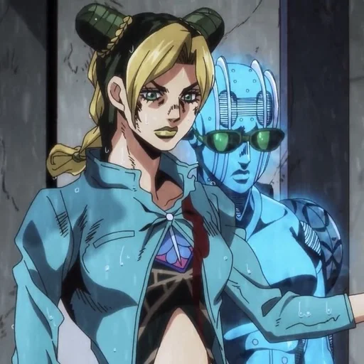 🧶 Стикер «Jolyne Kujo» для Telegram