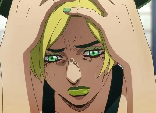 🧶 Стикер «Jolyne Kujo» для Telegram