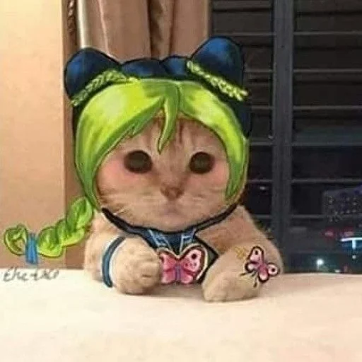 🧶 Стикер «Jolyne Kujo» для Telegram