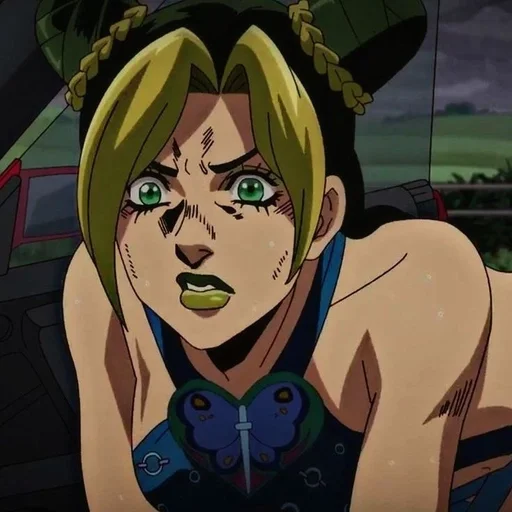 🧶 Стикер «Jolyne Kujo» для Telegram