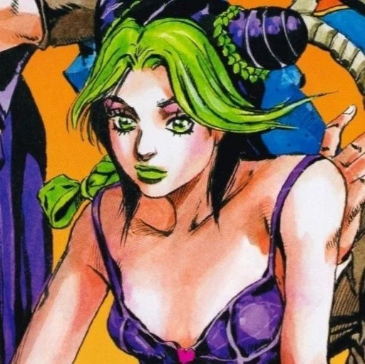 🧶 Стикер «Jolyne Kujo» для Telegram
