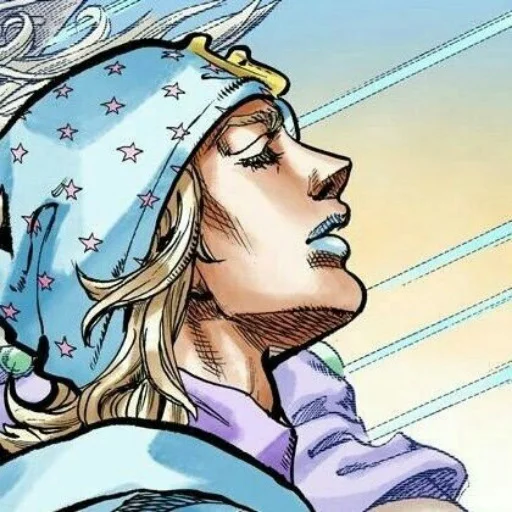 Стикерпак Johnny Joestar Джонни Джостар для Telegram