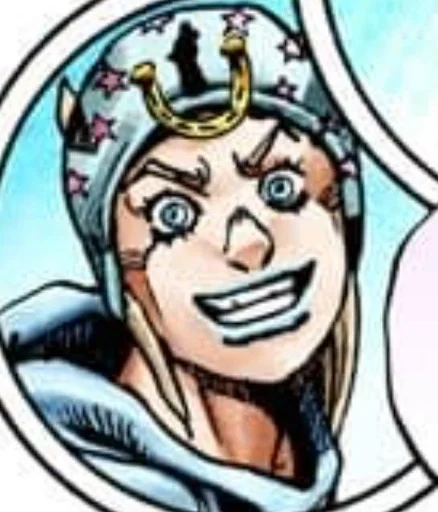 🟦 Стикер «Johnny Joestar Джонни Джостар» для Telegram