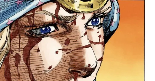 🟦 Стикер «Johnny Joestar Джонни Джостар» для Telegram