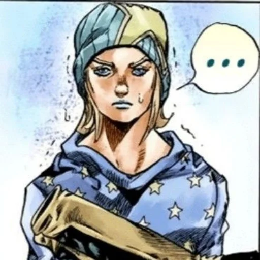 🟦 Стикер «Johnny Joestar Джонни Джостар» для Telegram