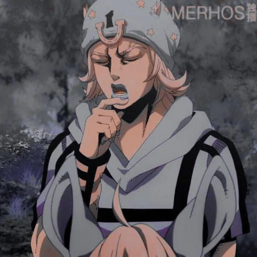 🟦 Стикер «Johnny Joestar Джонни Джостар» для Telegram