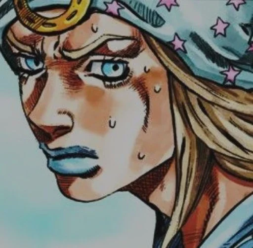 🟦 Стикер «Johnny Joestar Джонни Джостар» для Telegram