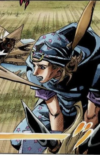 🟦 Стикер «Johnny Joestar Джонни Джостар» для Telegram