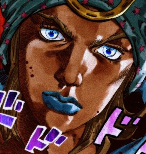 🟦 Стикер «Johnny Joestar Джонни Джостар» для Telegram