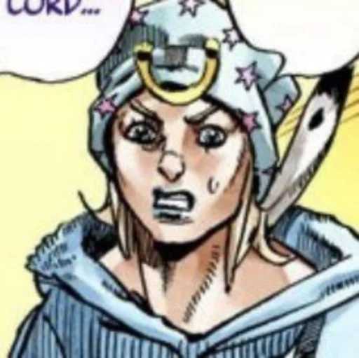 🟦 Стикер «Johnny Joestar Джонни Джостар» для Telegram