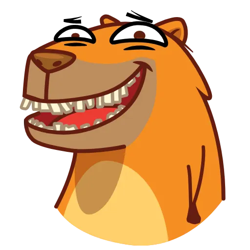 😬 Стикер «Jonny Сapybara» для Telegram
