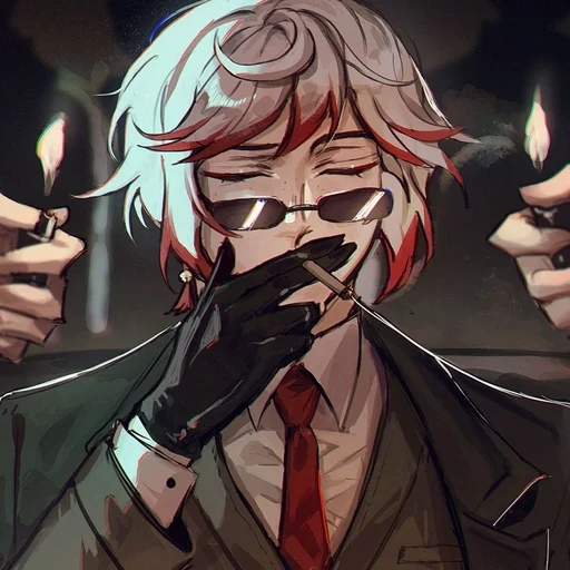 ❤️ Стикер «Saigiku Jono» для Telegram
