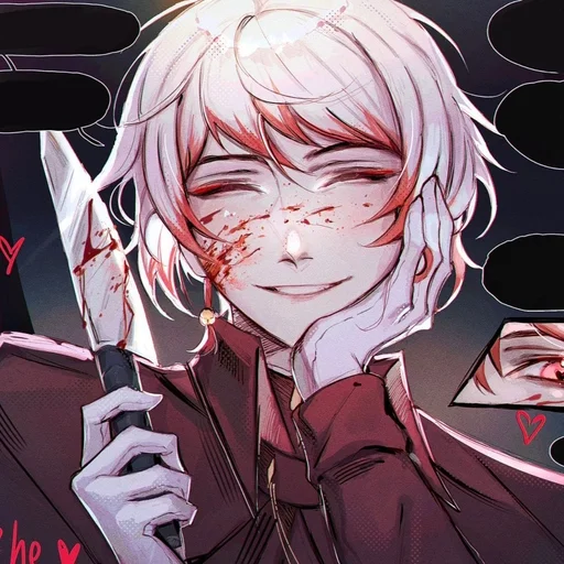 ❤️ Стикер «Saigiku Jono» для Telegram