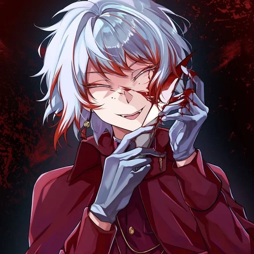 ❤️ Стикер «Saigiku Jono» для Telegram