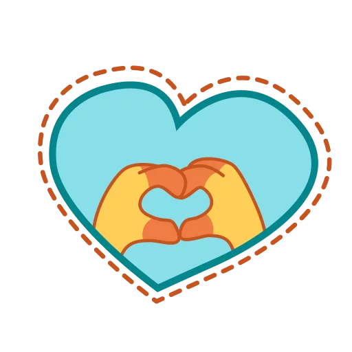 ❤️ Стикер «Джуи» для Telegram